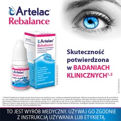 Zdjęcie produktu - #3 Artelac Rebalance krople do oczu, 10 ml