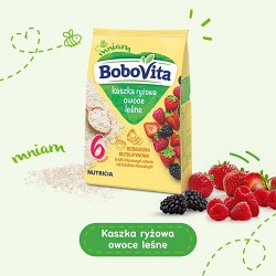 Zdjęcie produktu - #0 BoboVita Kaszka ryżowa owoce leśne - 180g