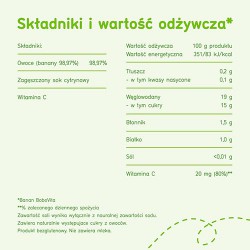 Zdjęcie produktu - #0 BoboVita Deserek banan - 125g