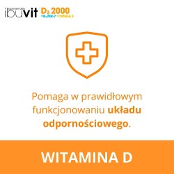 Zdjęcie produktu - #1 Ibuvit D3 2000 + K2 MK-7 Omega 3 - 30kaps.