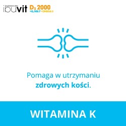 Zdjęcie produktu - #2 Ibuvit D3 2000 + K2 MK-7 Omega 3 - 30kaps.