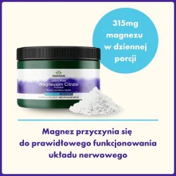#4 – SWANSON Cytrynian Magnezu 100% 244g