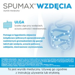Zdjęcie produktu - #2 Spumax wzdęcia kapsułki miękkie 0,125g - 30 kapsułek