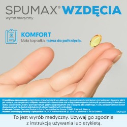 Zdjęcie produktu - #3 Spumax wzdęcia kapsułki miękkie 0,125g - 30 kapsułek