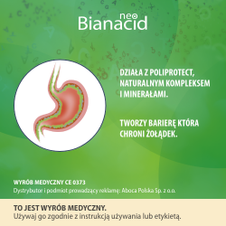 Zdjęcie produktu - #2 NeoBianacid Nadkwaśność i Refluks - 14tabl.