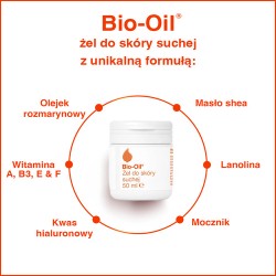 #1 – Bio-Oil Żel do sk&oacute;ry suchej, 50 ml