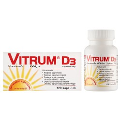 Zdjęcie produktu - #0 Vitrum D3 D31000j.m - 120kaps.
