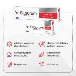 Zdjęcie produktu - #1 Silaurum silikonowe plastry na blizny 10x3 cm, 6szt