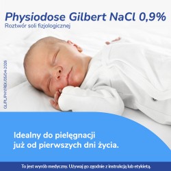 Zdjęcie produktu - #2 Gilbert NaCl 0,9% Roztw&oacute;r soli fizjologicznej - 100x5ml