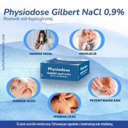 Zdjęcie produktu - #4 Gilbert NaCl 0,9% Roztw&oacute;r soli fizjologicznej - 100x5ml