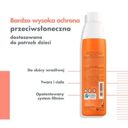 Zdjęcie produktu - #1 Avene SUN Spray dla dzieci SPF50+, 200ml