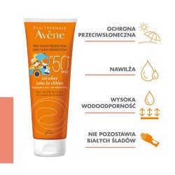Zdjęcie produktu - #0 Avene SUN Mleczko dla dzieci SPF50+, 250ml