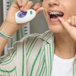 Zdjęcie produktu - #2 Sunstar GUM Ortho Nić dentystyczna dla os&oacute;b z aparatem ortodontycznym, 50 odcink&oacute;w
