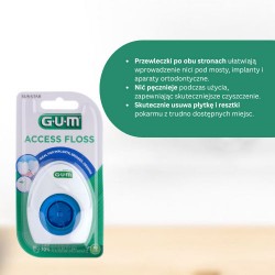 Zdjęcie produktu - #1 Sunstar GUM Access Floss Nić dentystyczna, 50 szt.