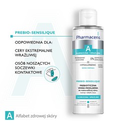 Zdjęcie produktu - #3 PHARMACERIS A Prebiotyczna woda micelarna do nadwrażliwej sk&oacute;ry twarzy i okolic oczu, 200ml