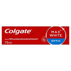 Zdjęcie produktu - #1 Colgate Max White Optic Wybielająca pasta do zęb&oacute;w, 75 ml