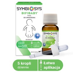 Zdjęcie produktu - #7 SYMBIOSYS Bifibaby krople - 8 ml