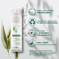 Zdjęcie produktu - #0 KLORANE Szampon suchy z mleczkiem z owsa, 150ml