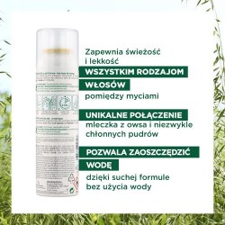Zdjęcie produktu - #1 KLORANE Szampon suchy z mleczkiem z owsa, 150ml