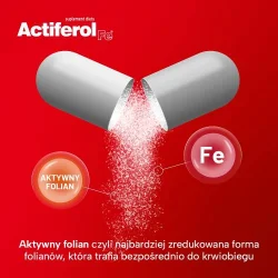 Miniaturka artykułu - #1 ActiFerol Fe Forte, 60 kapsułek
