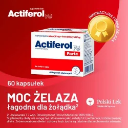Miniaturka artykułu - #0 ActiFerol Fe Forte, 60 kapsułek