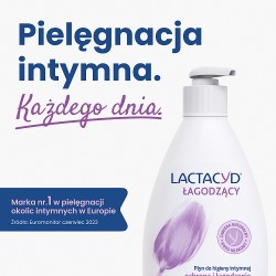 Zdjęcie produktu - #0 Lactacyd Łagodzący Emulsja do higieny intymnej dla sk&oacute;ry podrażnionej, 200 ml