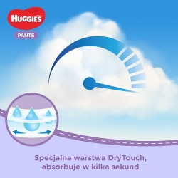 Zdjęcie produktu - #1 HUGGIES Pants Jumbo 4 Pieluchomajtki 9-14kg - 36szt.