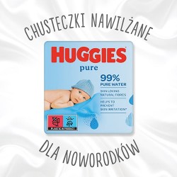 Zdjęcie produktu - #0 HUGGIES Pure Chusteczki nawilżane - 3x56szt.