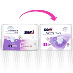 Zdjęcie produktu - #0 SENI ACTIVE Plus S, 10szt. - Elastyczne majtki chłonne