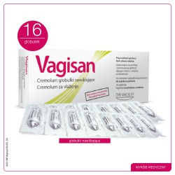 Zdjęcie produktu - #0 Vagisan Cremolum Globulki nawilżające - 16szt