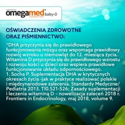 #5 – Omegamed Baby+D 6m+, 30 kaps. twistoff - suplement diety dla dzieci