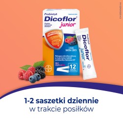 Zdjęcie produktu - #5 Dicoflor Junior Owoce leśne, 12 sasz.
