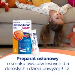 Zdjęcie produktu - #2 Dicoflor Junior Owoce leśne, 12 sasz.