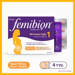Zdjęcie produktu - #5 Femibion 1 Wczesna ciąża, 28 tabletek