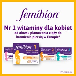 Zdjęcie produktu - #6 Femibion 1 Wczesna ciąża, 28 tabletek