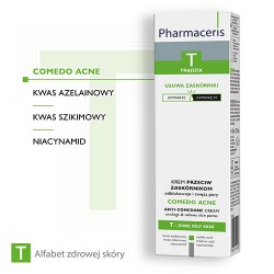 Zdjęcie produktu - #1 Pharmaceris T Comedo Acne Krem przeciw zask&oacute;rnikom, 40 ml