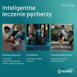 Zdjęcie produktu - #2 Compeed Plastry sportowe na pęcherze na podeszwie, 5 szt.