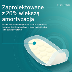 Zdjęcie produktu - #4 Compeed Plastry na pęcherze na piętach dla aktywnych średnie, 5 szt.