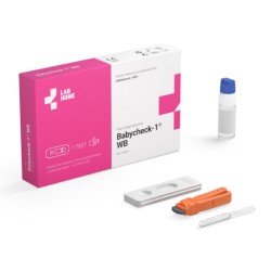 Zdjęcie produktu - #0 LAB.HOME BABYCHECK-1 WB Test ciążowy z krwi, 1szt.