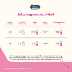 #3 – ENFAMIL PREMIUM MFGM 2 Mleko następne powyżej 6. miesiąca, 3200g (4*800g)