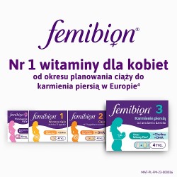 Zdjęcie produktu - #6 Femibion 3 Karmienie piersią + DHA, 28 tabl. + 28 kaps.