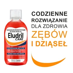 Miniaturka artykułu - #0 Eludril CARE płyn do płukania jamy ustnej, 500ml