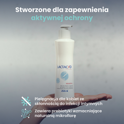 Zdjęcie produktu - #3 Lactacyd Pharma Prebiotic+ Płyn do higieny intymnej, 250 ml