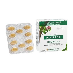 Zdjęcie produktu - #0 Klorane KERATINcaps, 30 kaps.