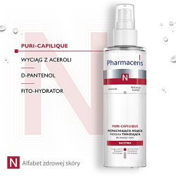 Zdjęcie produktu - #1 PHARMACERIS N PURI-CAPILIQUE delikatny Tonik-Mgiełka, 200ml