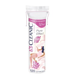 Zdjęcie produktu - #0 Cleanic Pure Effect Płatki kosmetyczne, 100+25 sztuk