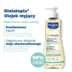 Zdjęcie produktu - #2 MUSTELA Stelatopia Olejek myjący, 500ml