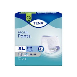 Zdjęcie produktu - #0 TENA Pants ProSkin Plus XL, 12 szt - majtki chłonne