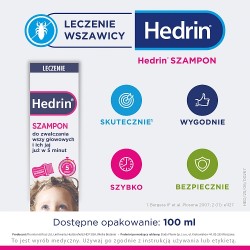 Zdjęcie produktu - #0 Hedrin Szampon, 100 ml