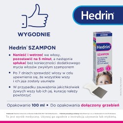 Zdjęcie produktu - #4 Hedrin Szampon, 100 ml